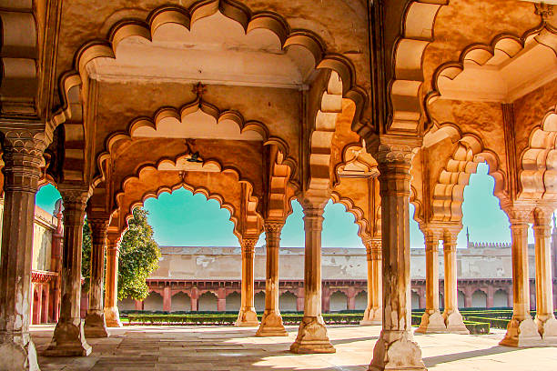 istock 16th century meeting area Mandap view 2202676857