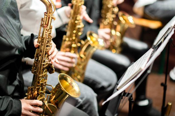 istock Saxophone Performance at a Classical Music Concert 2202683756