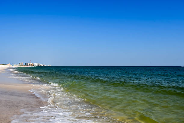 October Walk on the Beach at Alabama Point, Orange Beach, Alabama