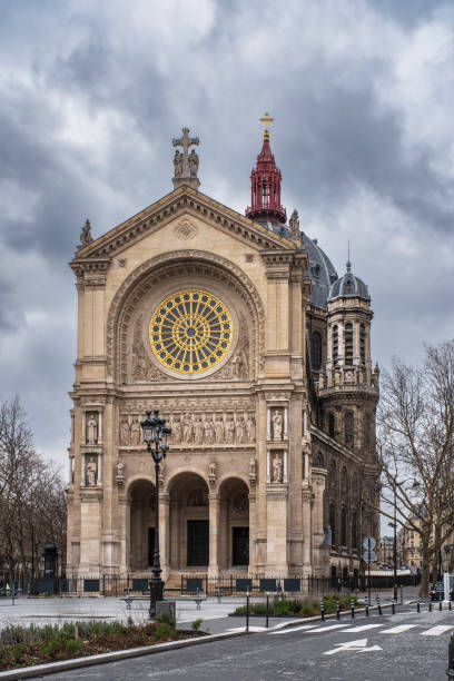 istock Cathedral exterior in Paris 2202693741