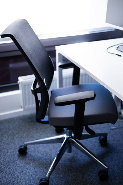 istock Office gray chair in the office 2202694140