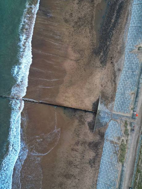 istock Aerial View Of Aberdeen Beach 2202703764