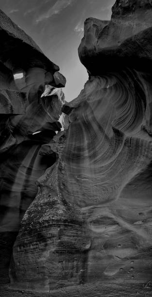 istock Antelope Canyon 9 B&W 2202710996
