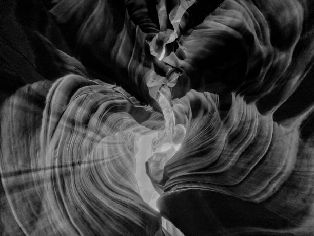 istock Antelope Canyon 11 B&W 2202711011