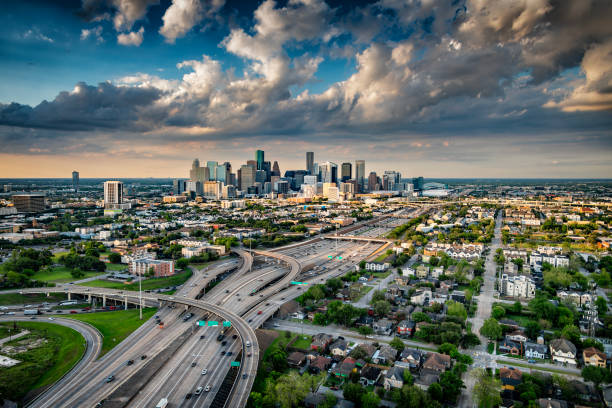 istock Houston Skyline at Dusk 2202719696
