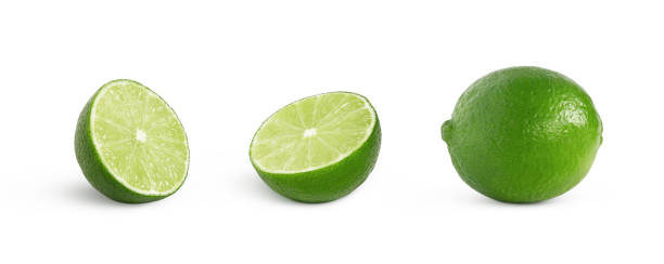 istock Lime collection. Fresh organic lime set isolated 2202720235