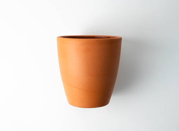 istock clay cup isolated on white background 2202722343