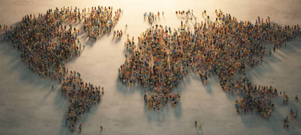 Global Community Gathering Towards the Light