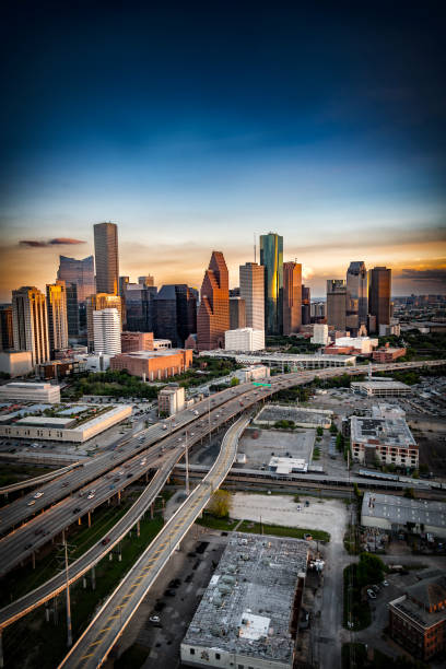 istock Houston Skyline at Dusk 2202726987