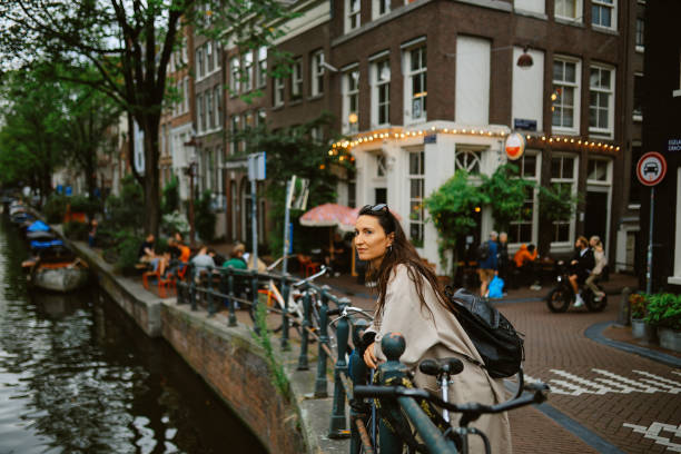 istock tourist in Amsterdam 2202727267