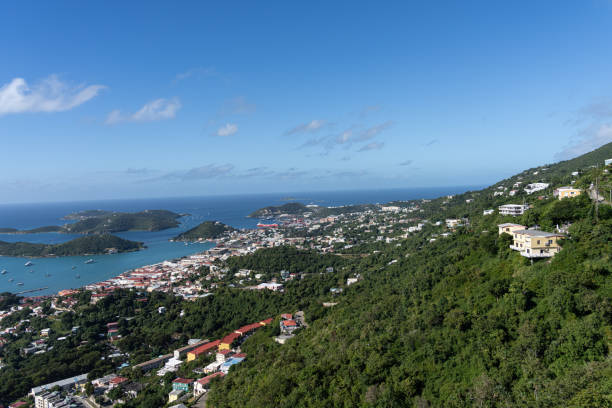 St Thomas US Virgin Islands city view