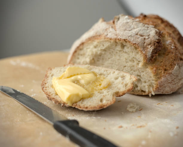 istock Home made fresh bread, straight from the oven. 2202759734