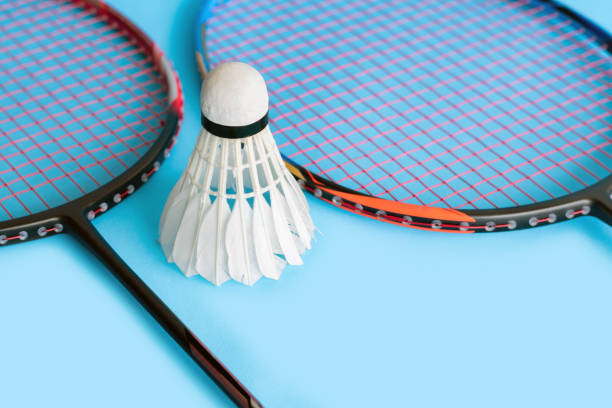 istock Badminton sport equipments. 2202766439
