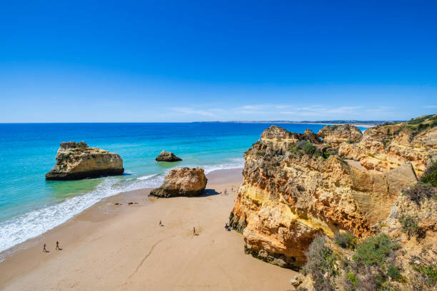 istock Praia da Prainha, beaches with rock formations in the Algarve (Portugal) 2202772283
