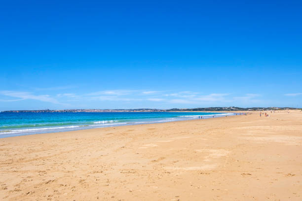istock Praia da Torralta, sand beach in the Algarve (Portugal) 2202772381