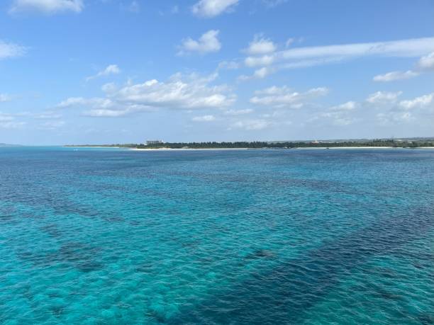 istock The ocean view between Miyako-jima and Kurima-jima 2202783475