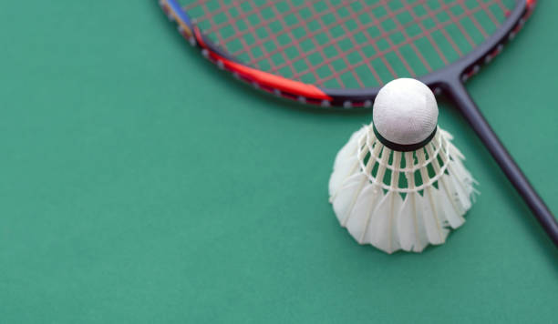 istock Badminton sport equipments. 2202795385