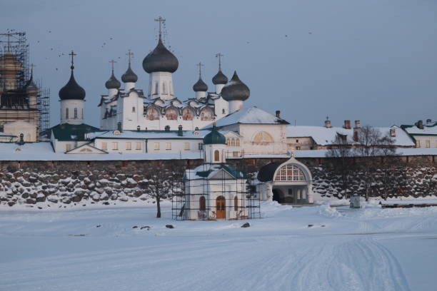 istock Walls of solovetsky monastery 2202797267