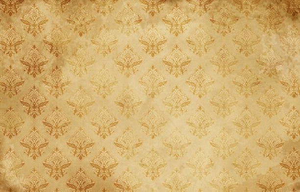istock Grunge paper background with decorative old-fashioned patterns. Old wallpaper for design. 2202797675