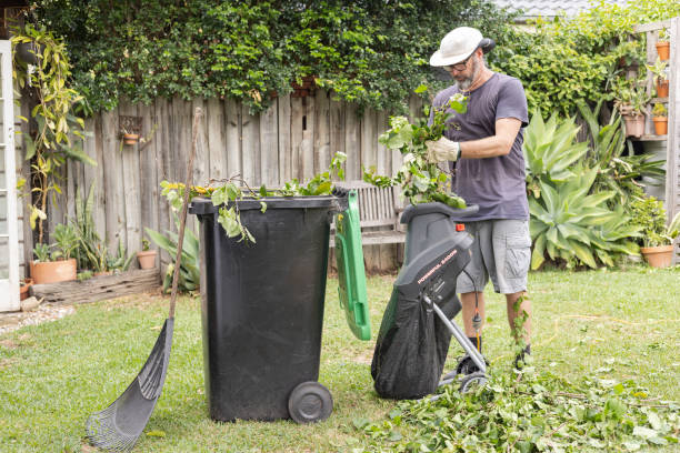 istock Man gardening with mulcher 2202803924