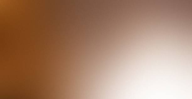 istock Bright grainy gradient brown white aura abstract plain background banner 2202804060