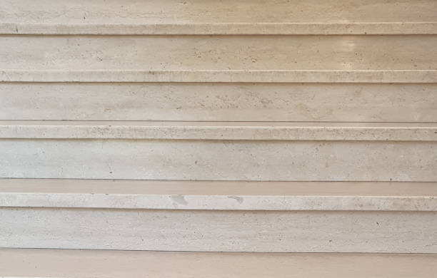 istock New staircase in the house. Marble stairs. 2202806931