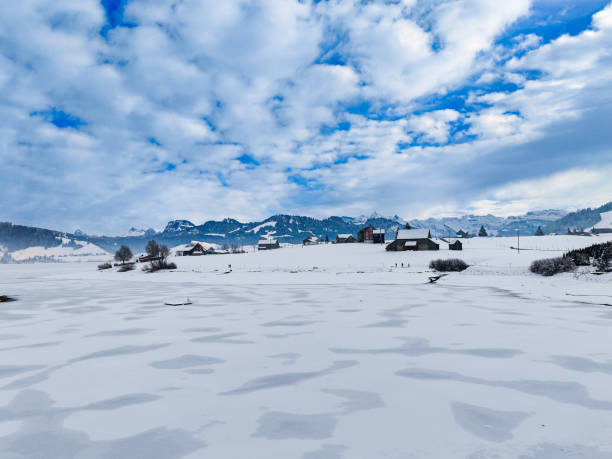 istock Sihlsee in Winter's Embrace 2202810519