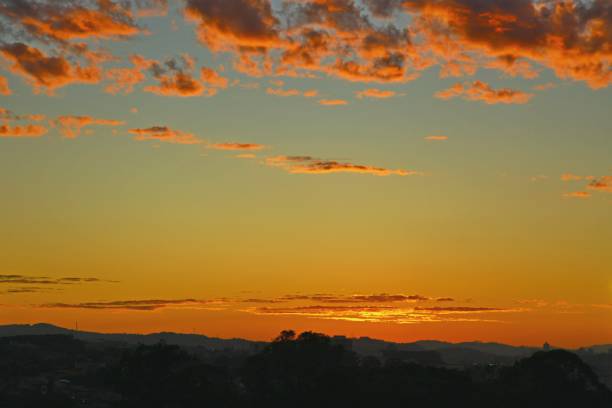 istock Sunrise on Santo Andre city, Brazil 2202811404