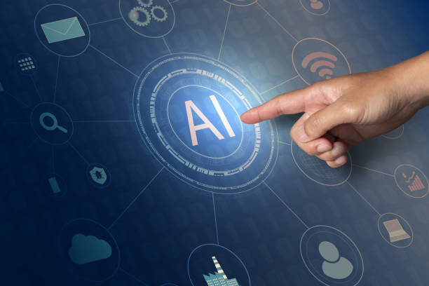istock Business man use artificial intelligence AI help in business job 2202812264