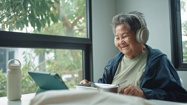 istock Senior woman sustainable lifestyle. 2202816989