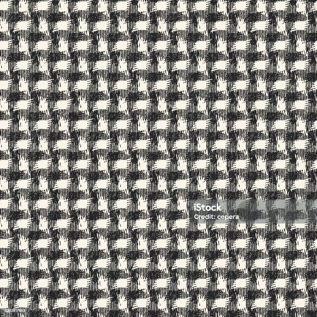 Daily Grid Pattern Check Monochrome Grain Mottled Grid Check Pattern Stock Illustration ...