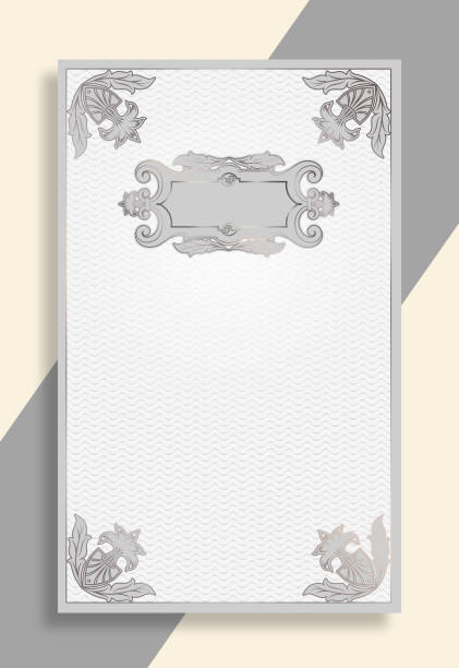 Decorative background for certificate or diploma design.