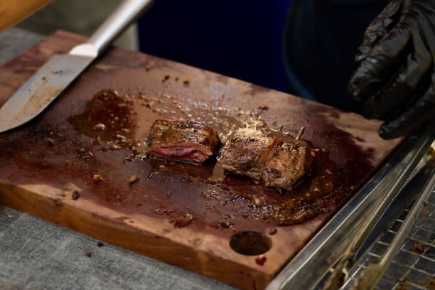 istock Barbecue - Meal, Broiling, Close-up, Color Image, Composition 2202828316