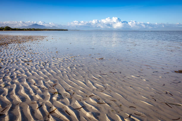 Seascape with low tide.Palawan Island - Philippines.