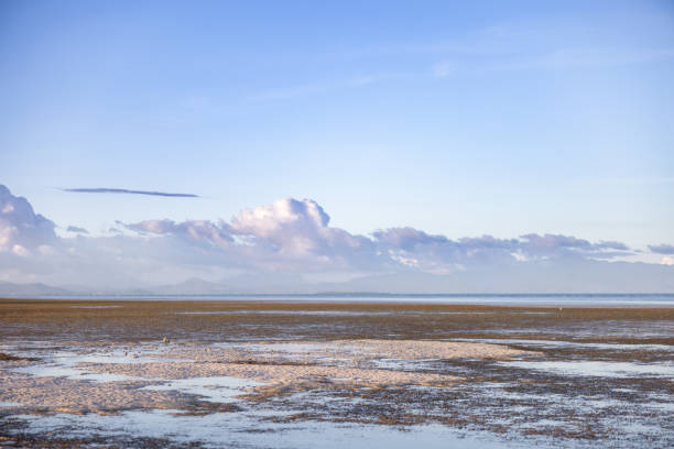 Seascape with low tide.Palawan Island - Philippines.