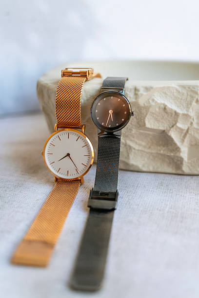 istock Watches with golden, silver and black clipping path 2202832652