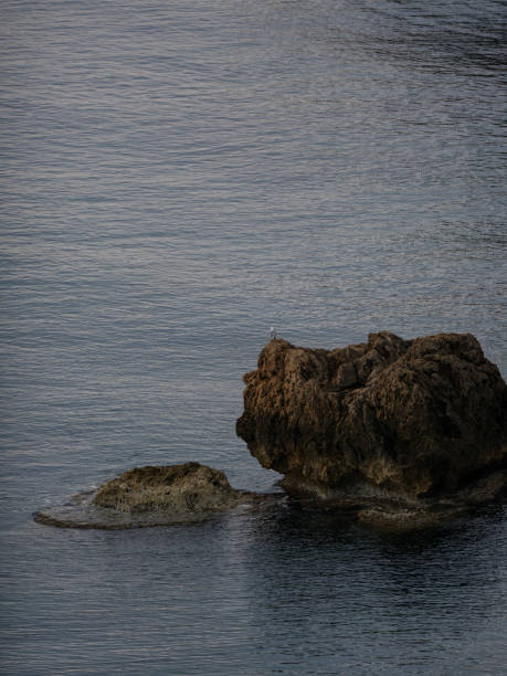 sea waves and beautiful rocks
