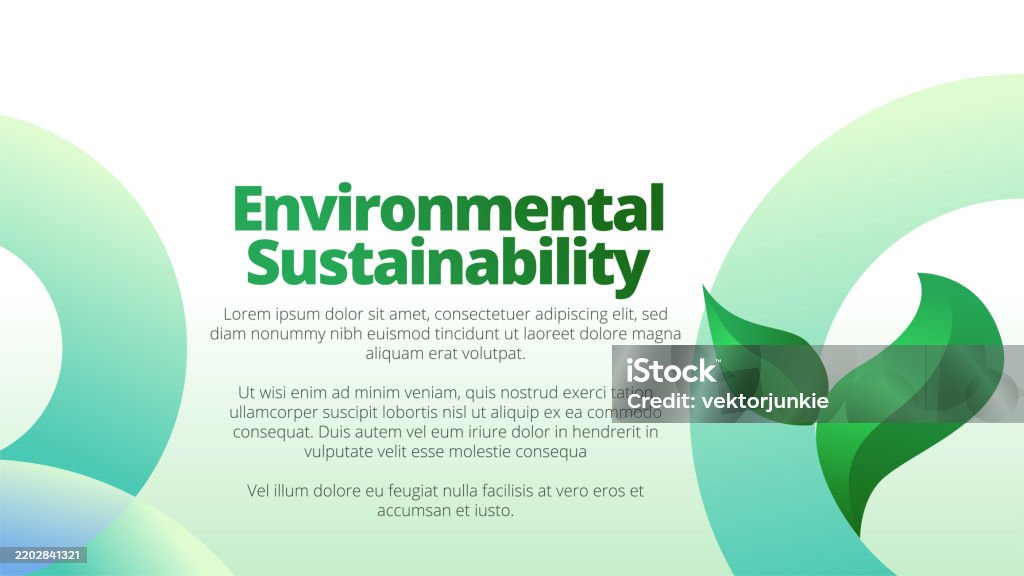 Clean Environment Template Environmental Sustainability Concept Presentation Templates Corporate ...