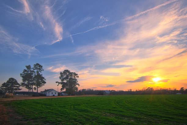 istock American Farmhouse Sunset 2202854782