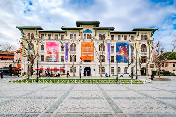 Istanbul, Turkey - february 14, 2025: Hagia Sophia History and Experience Museum