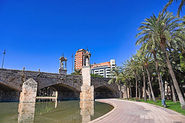 istock Pont del Mar bridge in Valencia,Spain, summertime 2202864347