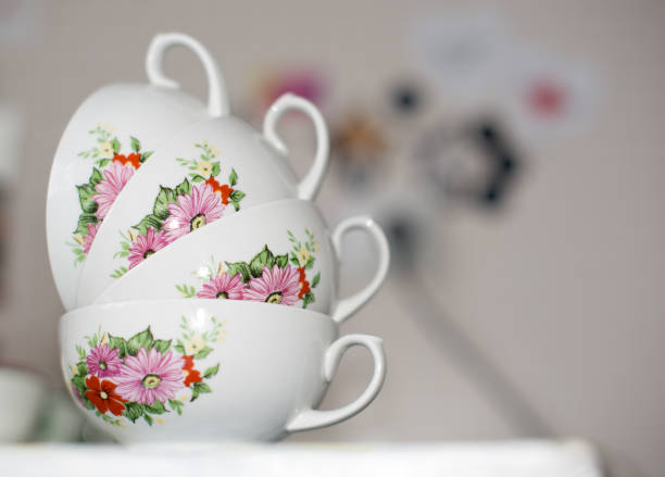tea cups from the USSR, 1996