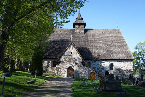 istock Nauvo church 2202878311