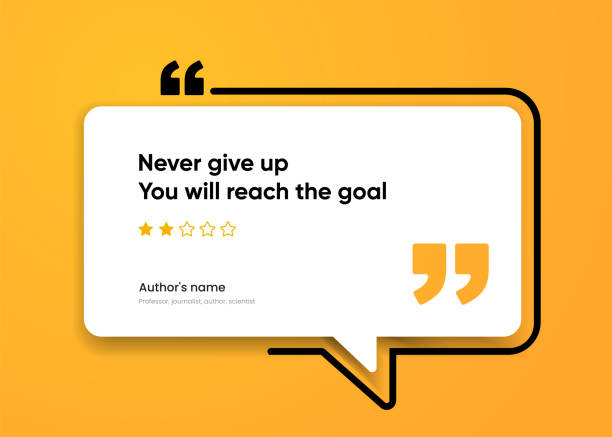 3D bubble testimonial banner, quote, infographic. Social media post template designs for quotes. Empty speech bubbles, quote bubbles and text box. Vector Illustration EPS10.