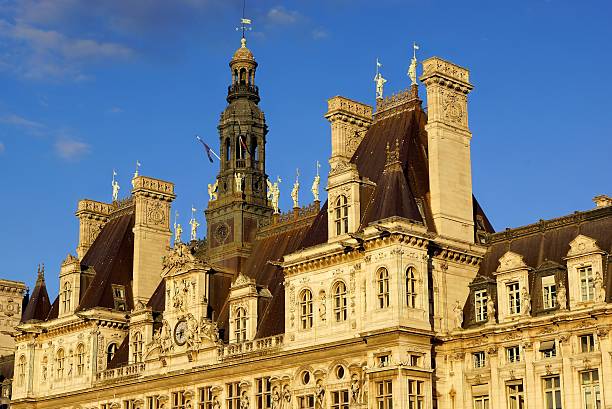 istock facade of Paris City Hall 2202897298
