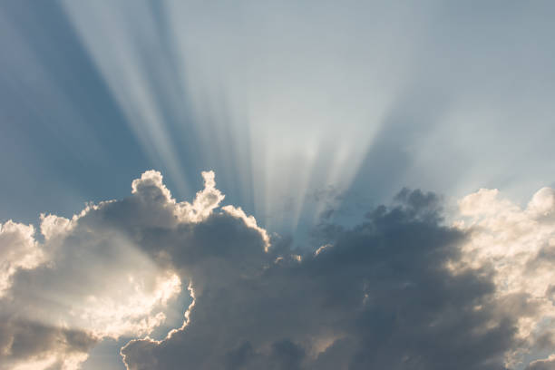 istock landscape clouds over the sea. Sunny bright day 2202900342