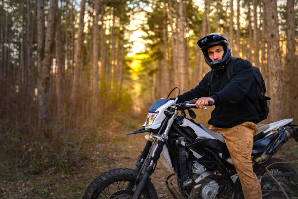 istock Riding my bike on a dirt road 2202913539