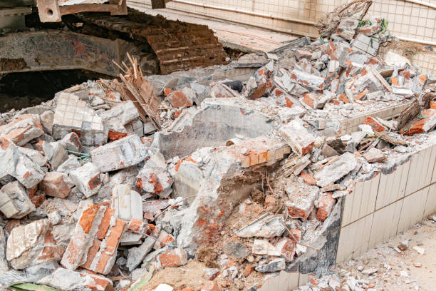 istock Demolition of  an old building 2202918593