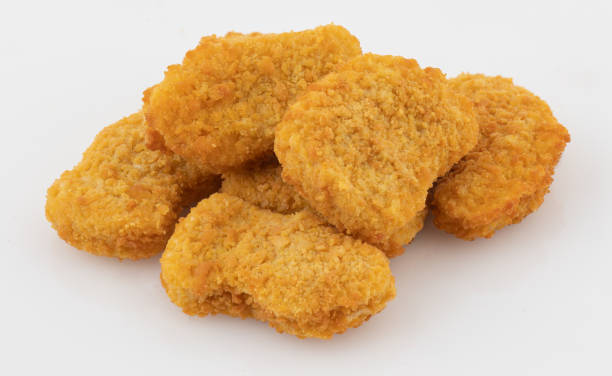 istock Crispy Chicken isolated nature background with clipping path 2202923545