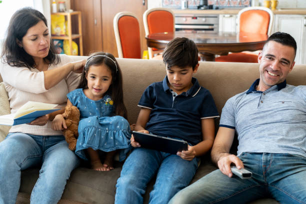 istock Family entertainment at home 2202933684